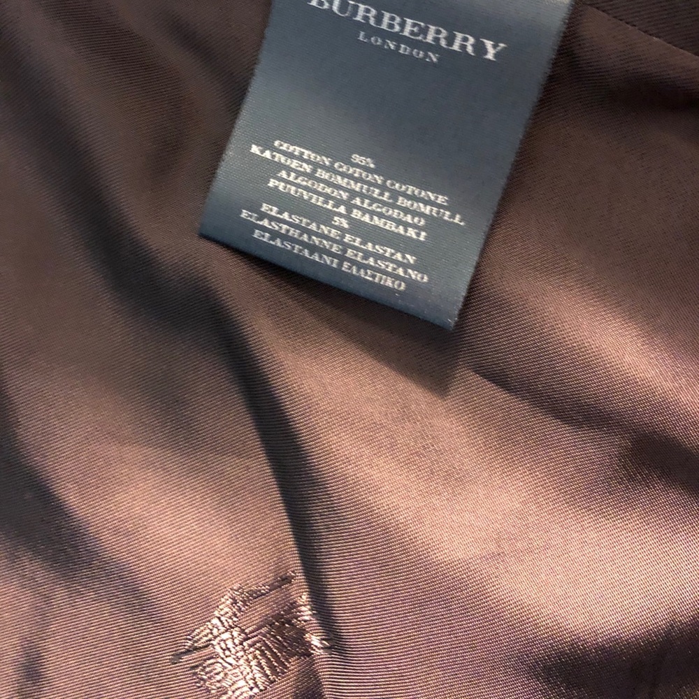 Burberry Brown London Womenβs Jacket Size 12 - Picture 13 of 17